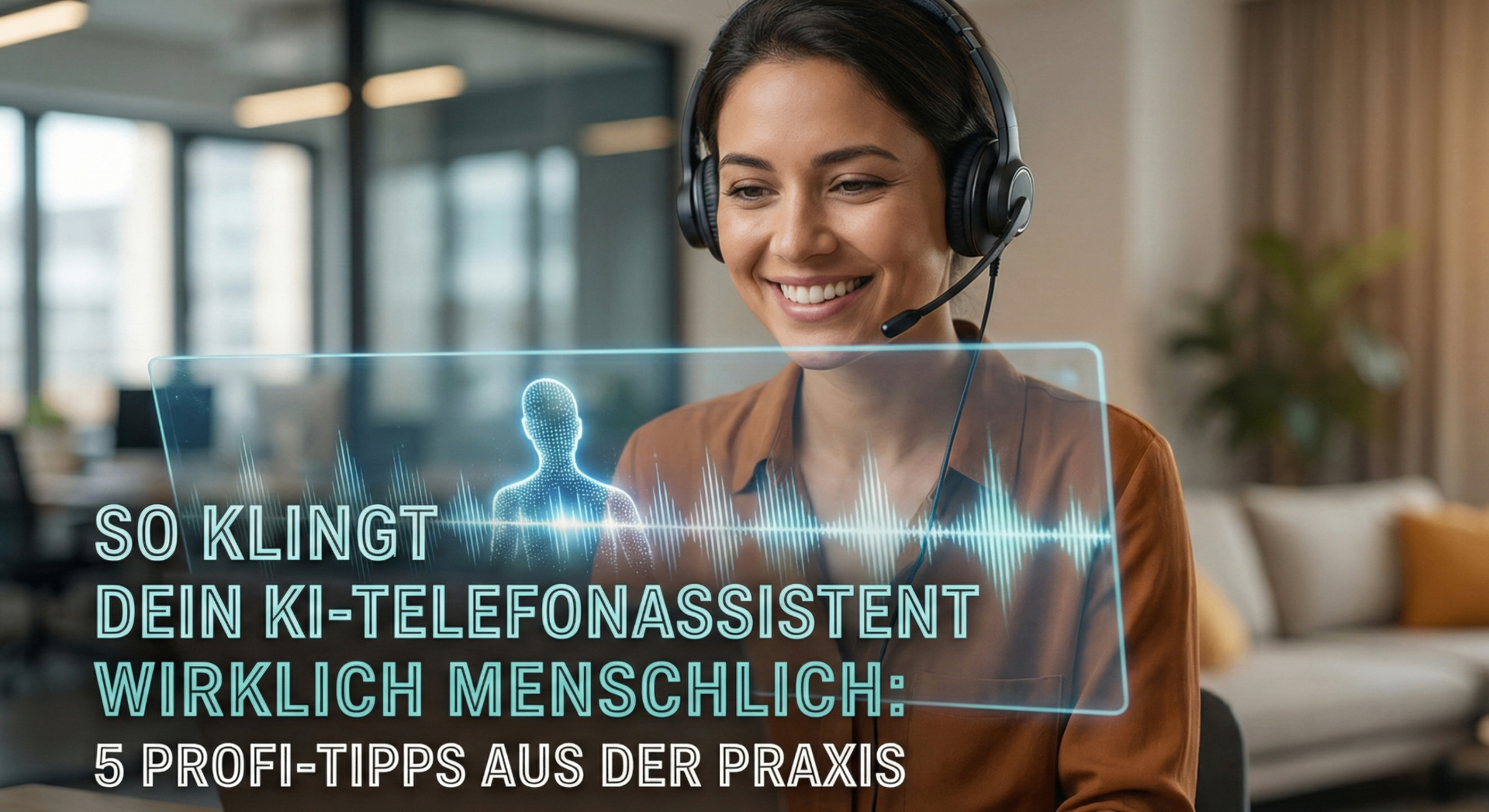 So klingt dein KI-Telefonassistent wirklich menschlich: 5 Profi-Tipps aus der Praxis