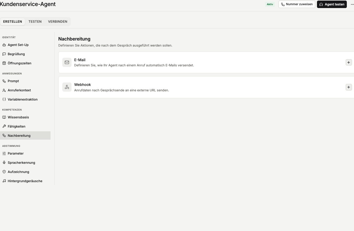 ScaleTalk Setup Schritt 5: Nachbearbeitung