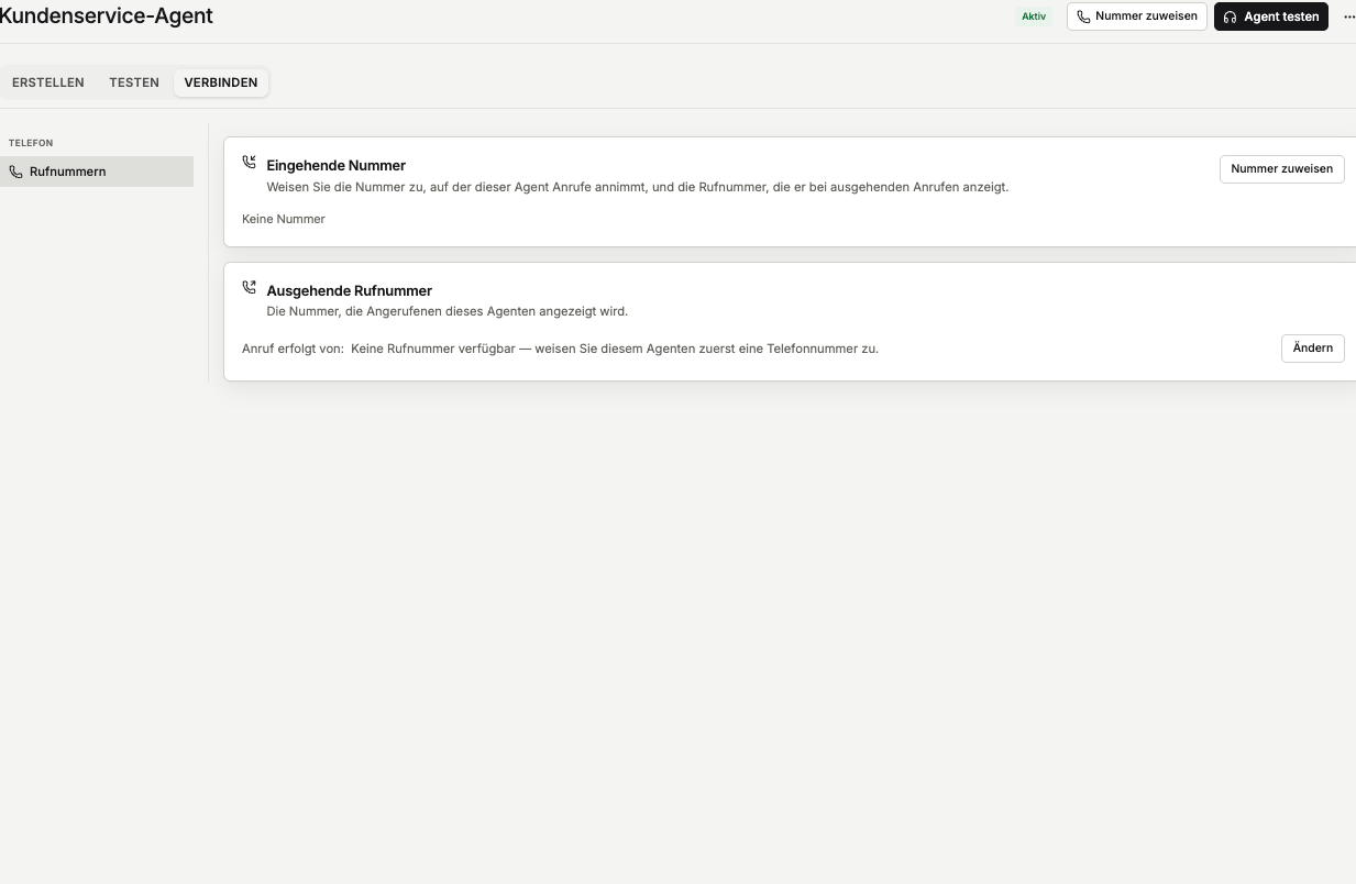 ScaleTalk Setup Schritt 6: Nummer & Start